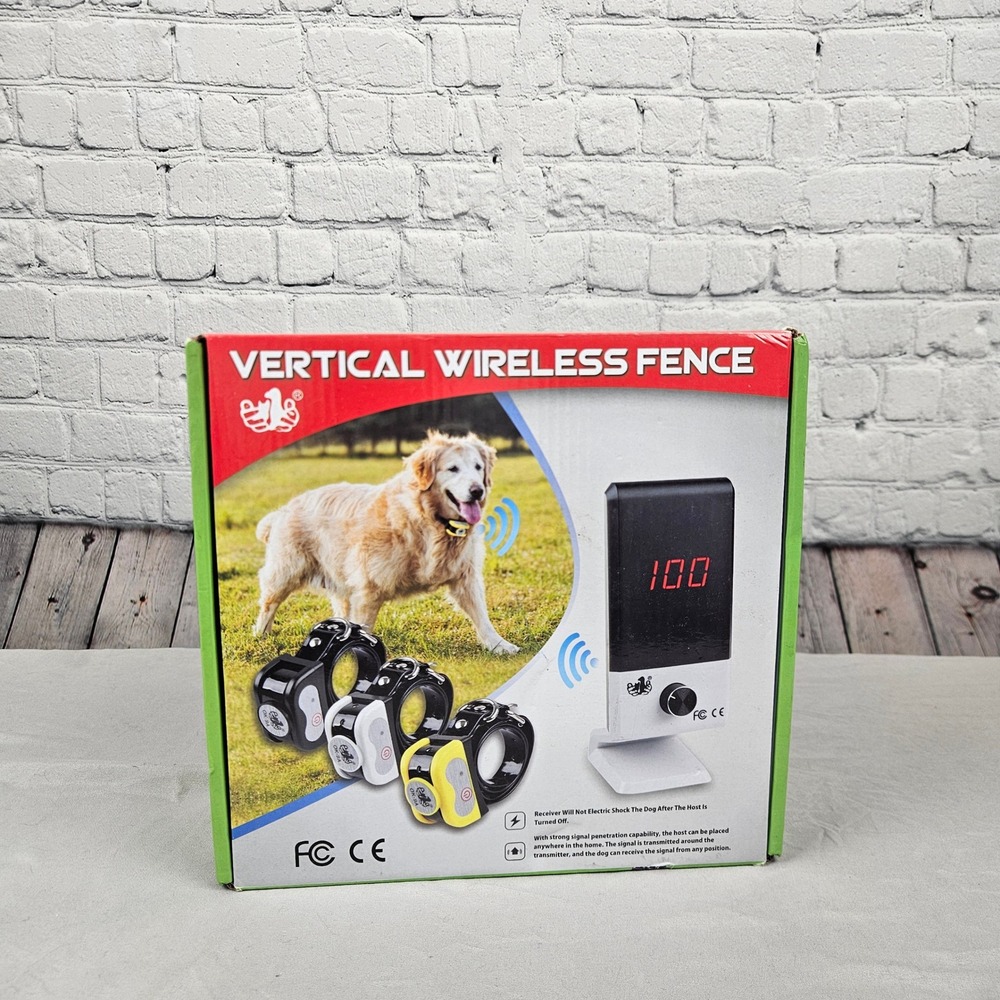 Vertical Wireless Fence S-35 Electric Dog Fence Pet Containment System 1000ft